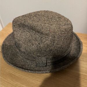 Vintage STETSON Mens Hat Fedora‎ Tweed 7 1/4